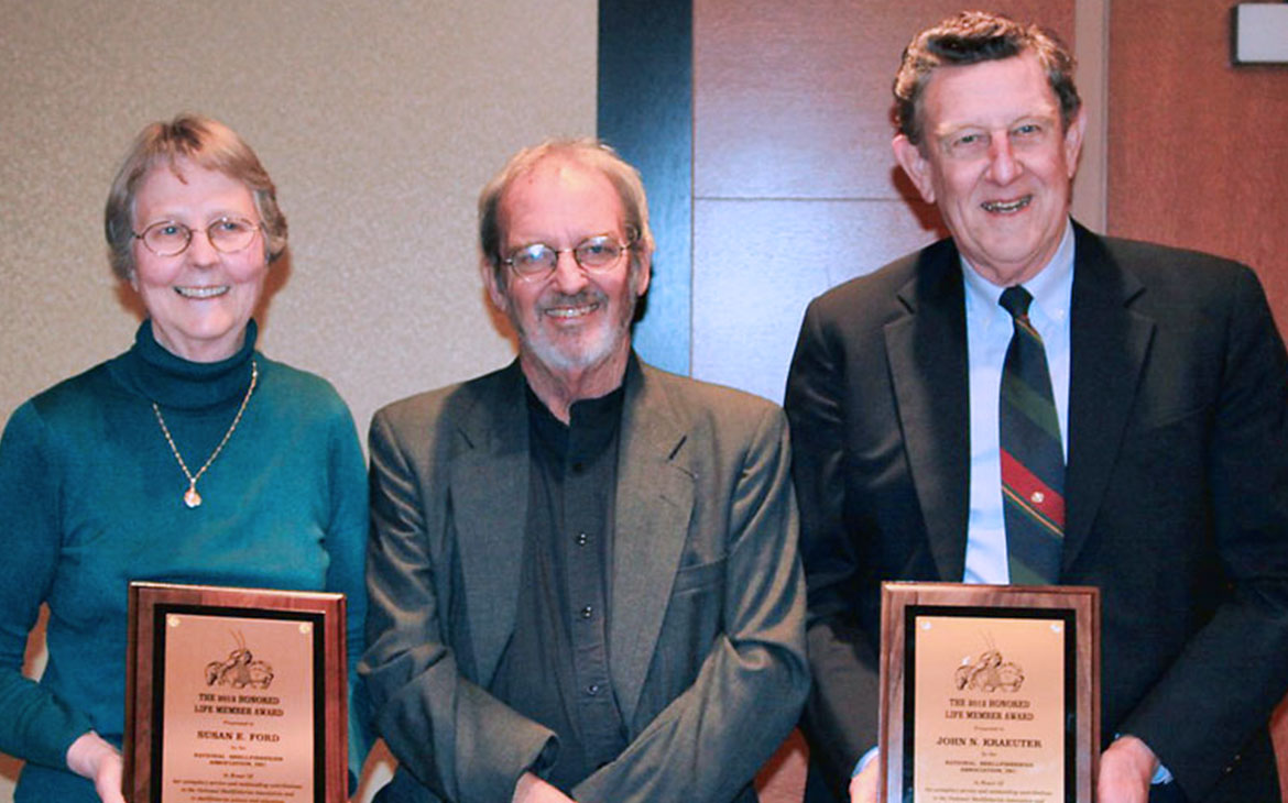Read more about the article Susan E. Ford & John N. Kraeuter Honored Life Members of the NSA