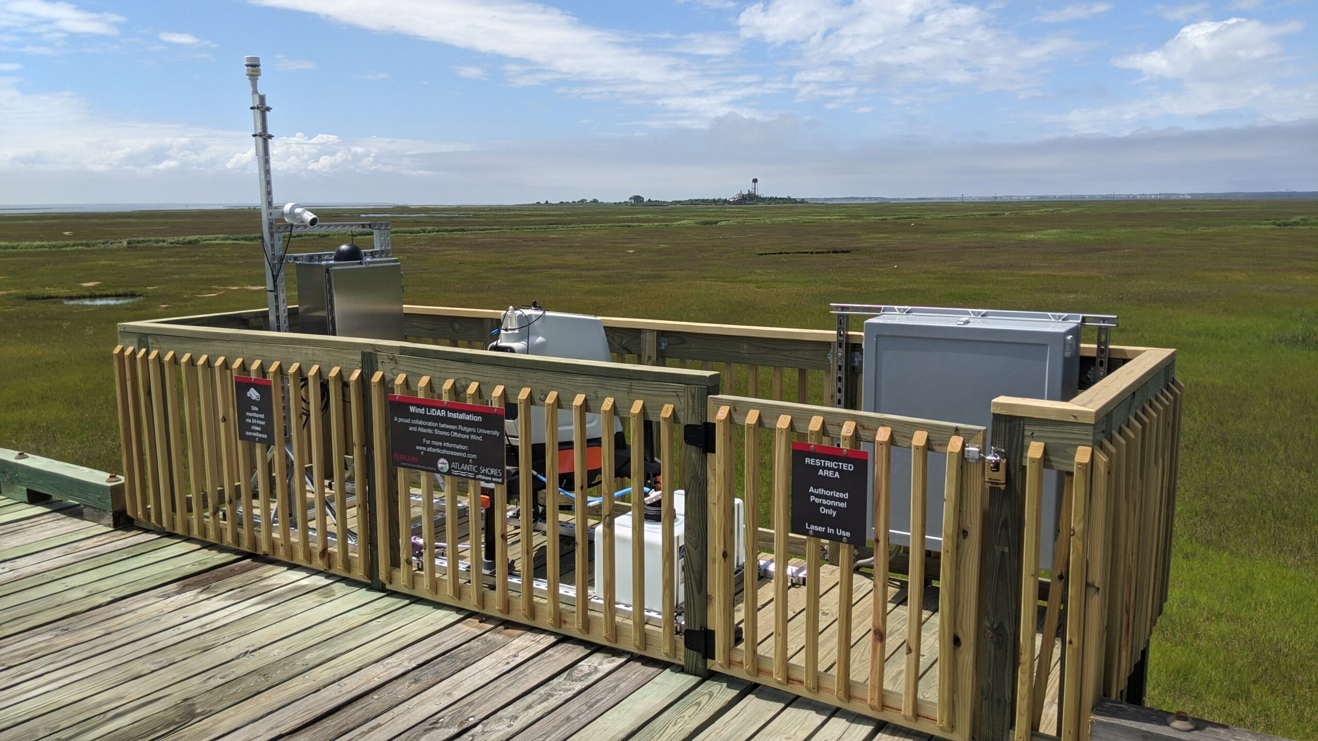 Read more about the article Rutgers and Atlantic Shores Deploy Wind Lidar
