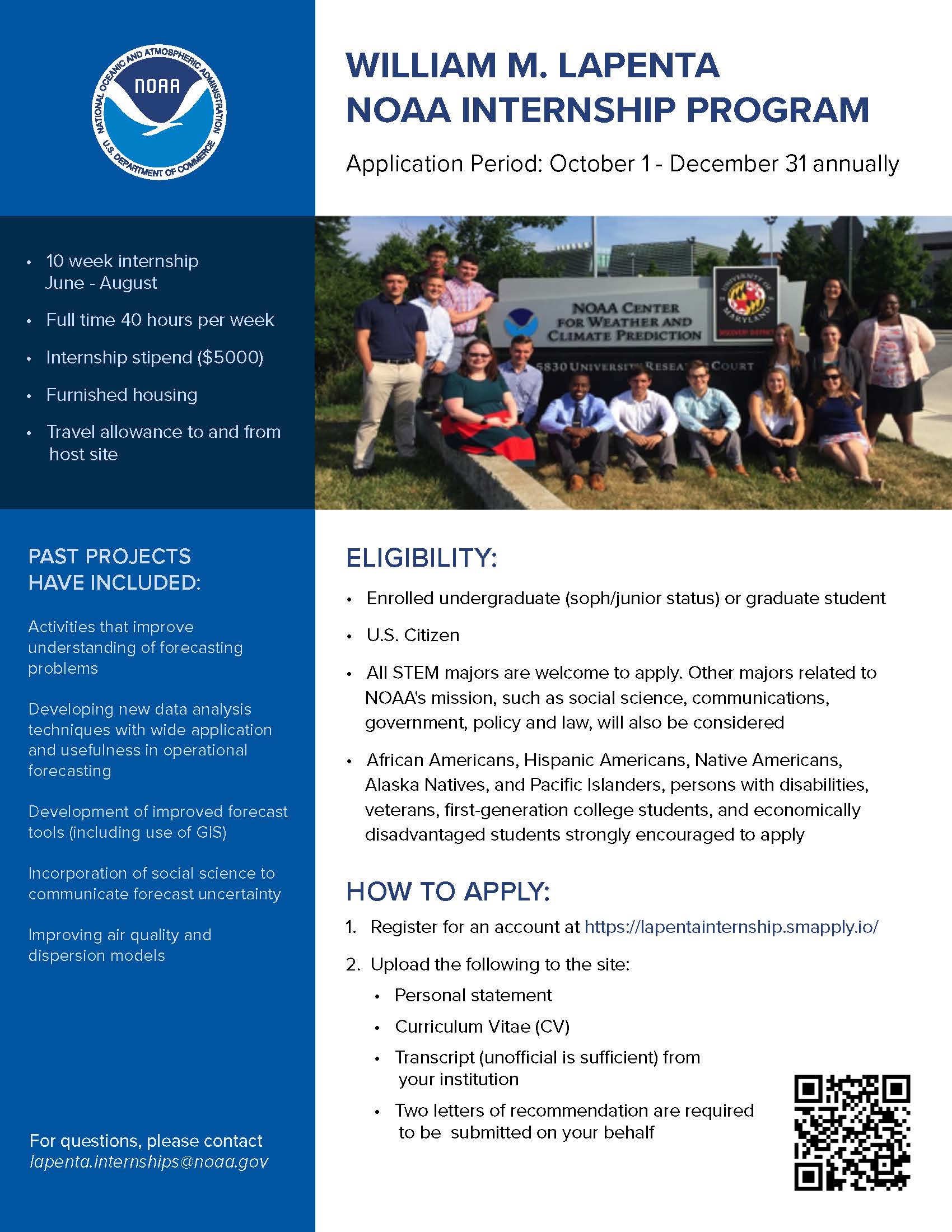 NOAA Student Internship Program – Rutgers University Department of ...