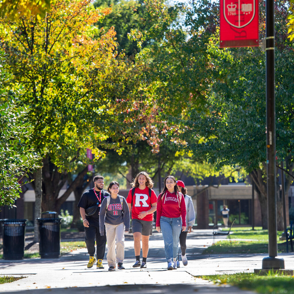 Students at Rutgers