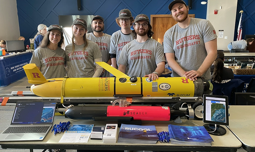 MS in Operational Oceanography students at Stockton’s Coast Day!